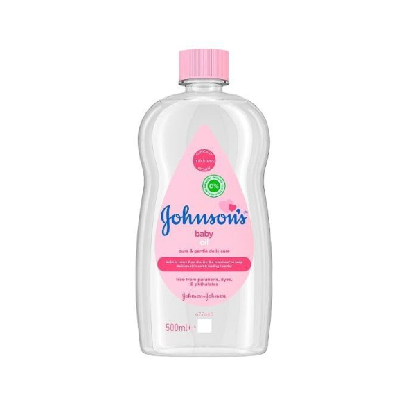 Johnson's Baby Oil (500ml, Pink)